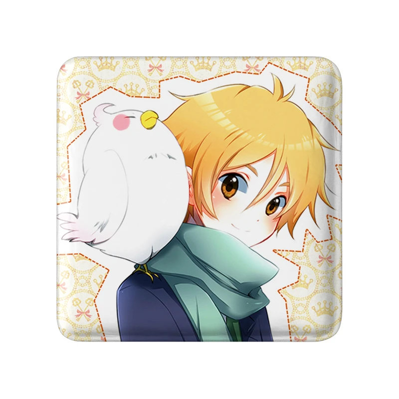 مگنت خندالو طرح موچیزو انیمه فروشگاه تاماکو Tamako Market  مدل مربعی کد 22500