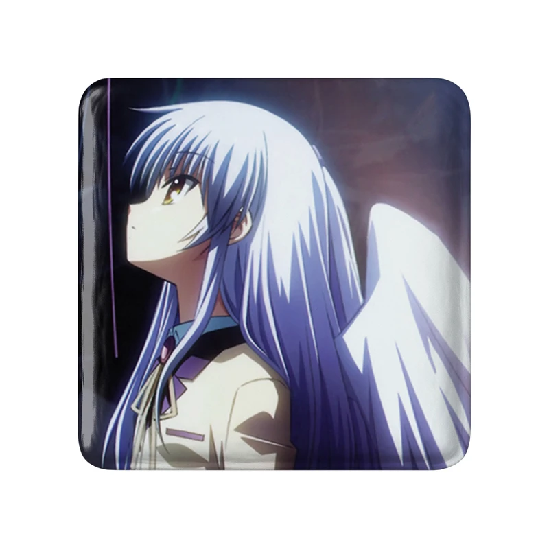 پیکسل خندالو طرح یوری و کاناده انیمه آنجل بیتس مدل مربعی کد 31918