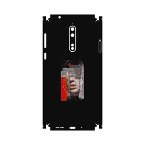 MAHOOT Collage of Mouth-FullSkin Cover Sticker for Nokia 8