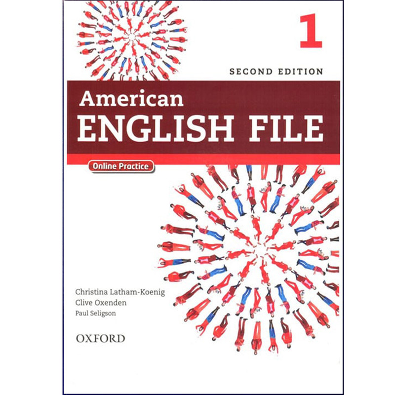 کتاب American English File 1  اثر جمعی از نویسندگان انتشارات هدف نوین
