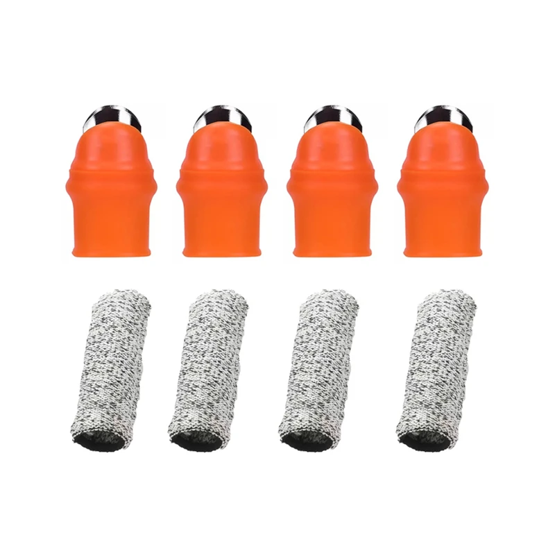 چاقوی انگشتی میوه چینی مدل 4IN1 بسته 8 عددی