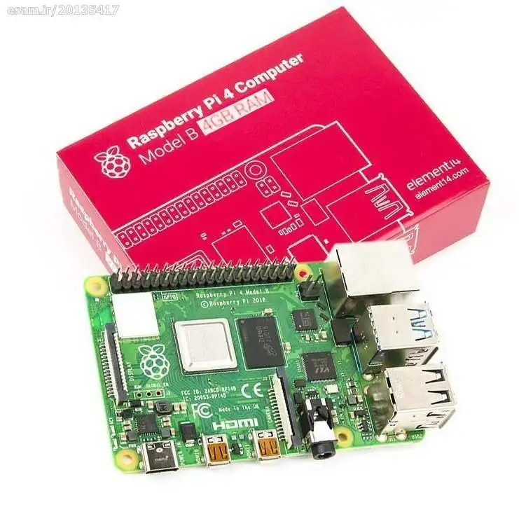 برد رزبری پای مدل 4گیگ