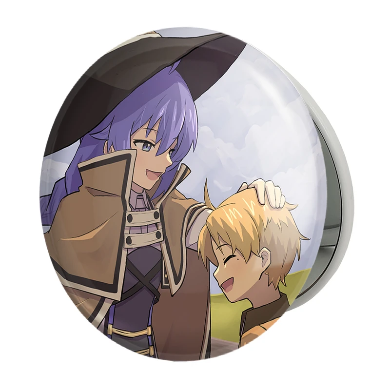 آینه جیبی خندالو طرح روکسی انیمه موشوکو تنسی مدل تاشو کد 24091 