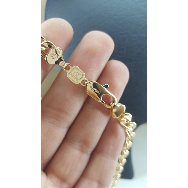 زنجیر زنانه ژوپینگ مدل حلقه ای کد 3