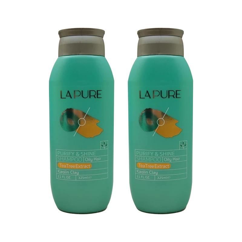 شامپو مو لپیور مدل کنترل کننده چربی حجم 325 مجموعه 2 عددی