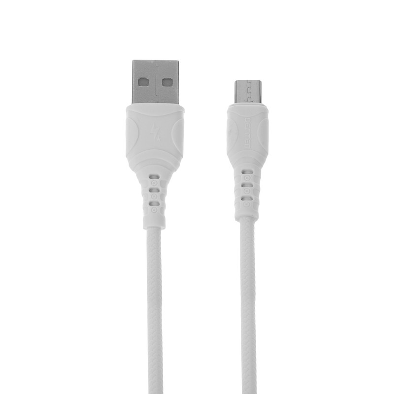 کابل تبدیل USB به microUSB دن‌من مدل D06V طول ۱ متر