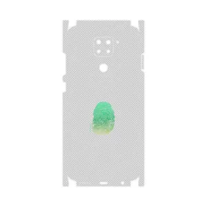 MAHOOT Minimal Fingerprint-FullSkin Cover Sticker for Xiaomi Redmi Note 9