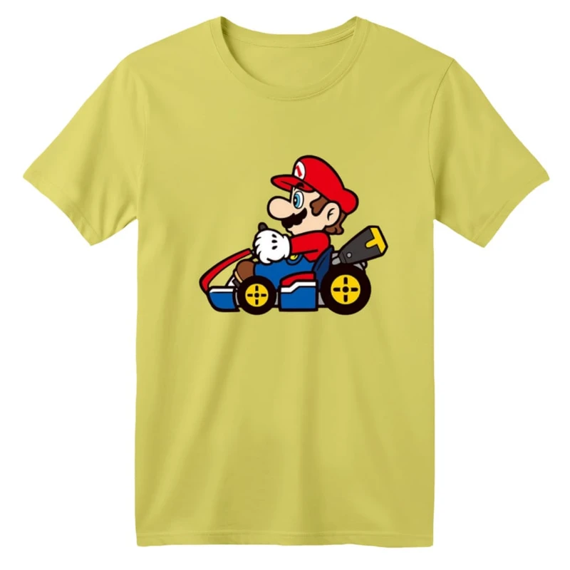 تی شرت آستین کوتاه بچگانه مدل ماریو کد ۶