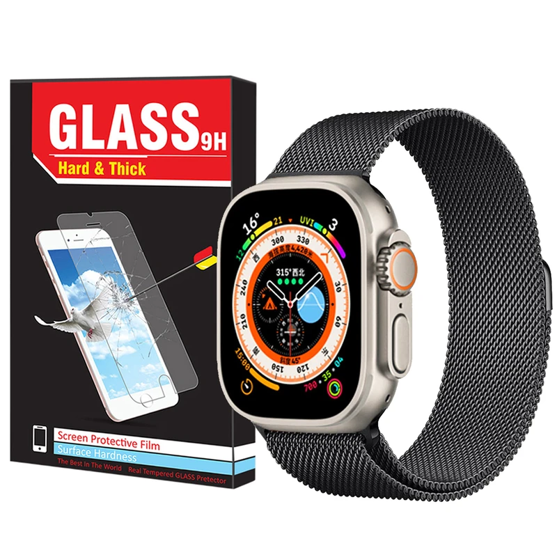 بند هارد اند تیک مدل Milanese مناسب برای ساعت هوشمند ویرفیت S8 Ultra Max