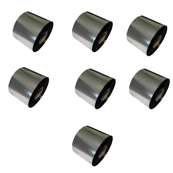 ریبون پرینتر لیبل زن  مدل Wax 60mm x 450m بسته 7 عددی