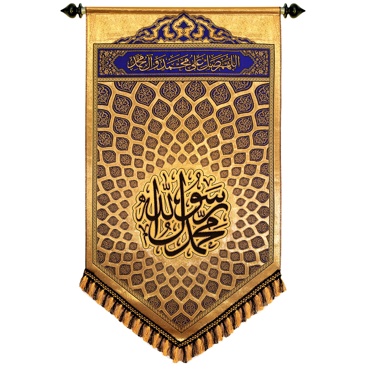 پرچم طرح زرین محمد رسول الله کد ۲۲۰۲K