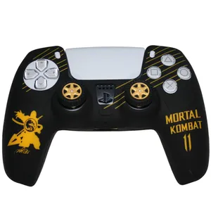 محافظ دسته پلی استیشن 5 مدل WH mortal kombat به همراه روکش آنالوگ