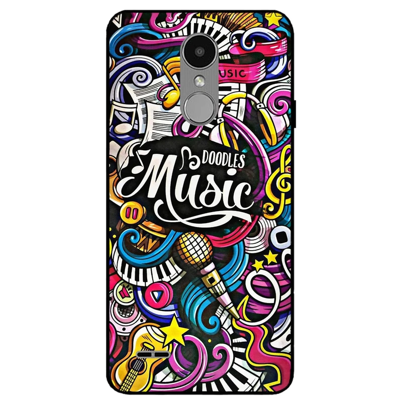 کاور مگافون طرح موزیک مدل 8241 مناسب برای گوشی موبایل ال جی K4 2017