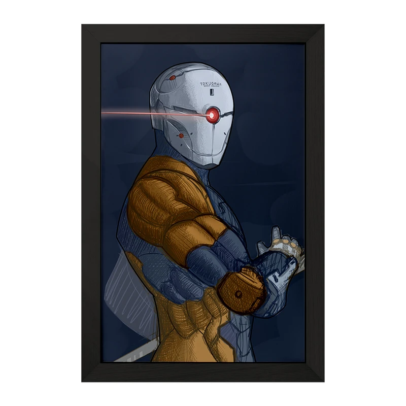 تابلو خندالو مدل بازی متال گیر (Metal Gear) کد 33177