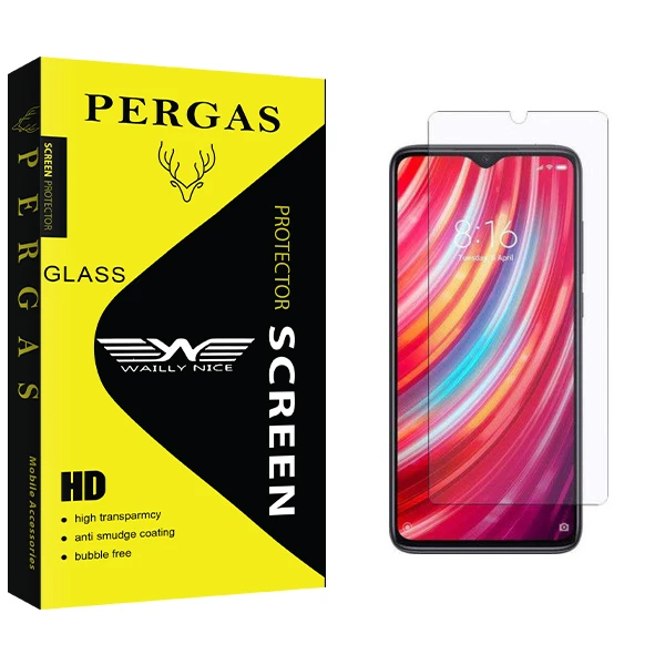 محافظ صفحه نمایش وایلی نایس مدل Pergas Glass مناسب برای گوشی موبایل شیائومی Redmi Note 8