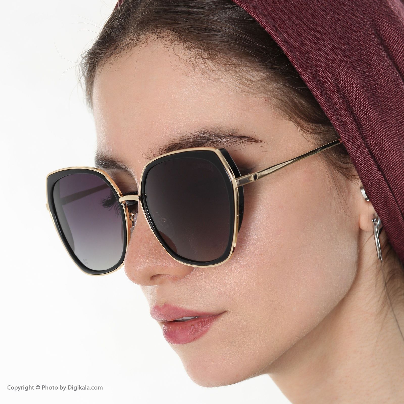 عینک آفتابی زنانه سانکروزر مدل 6027 bl -  - 2