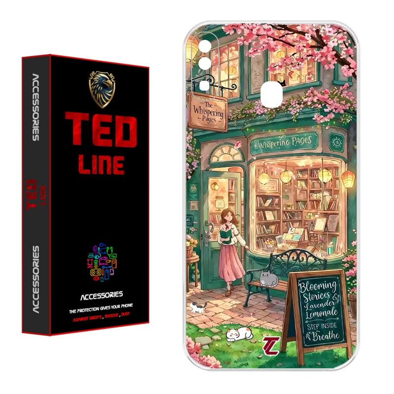 کاور تدلاین طرح دختر کد 1225 مناسب برای گوشی موبایل سامسونگ Galaxy A20 / A30