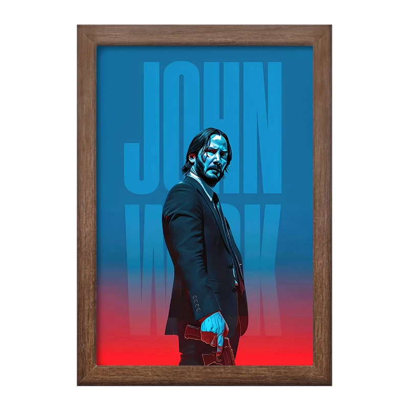 تابلو خندالو طرح جان ویک (John Wick) کد F5944