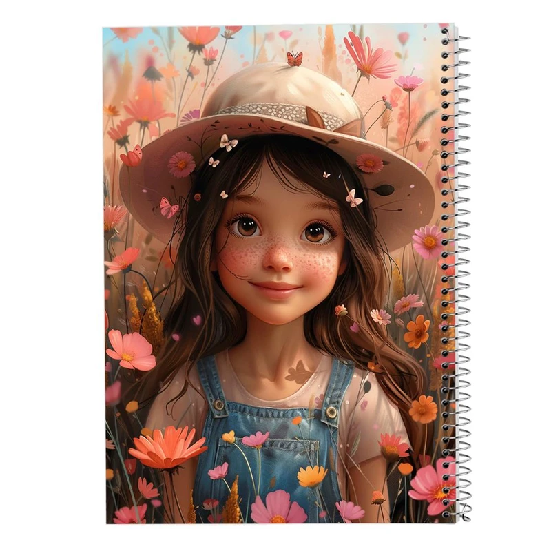 دفتر نقاشی 50 برگ مدوپد مدل دخترانه کد DF15745