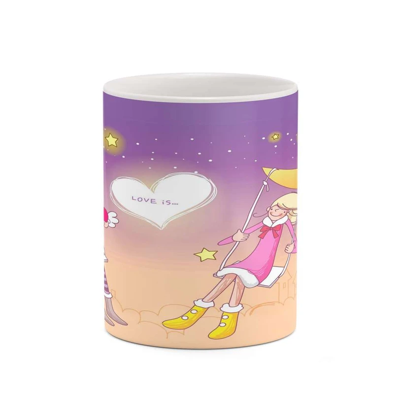 ماگ کاکتی مدل عاشقانه کد mgh18401