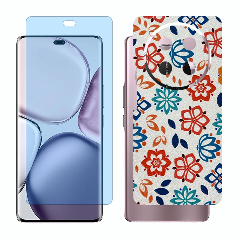 محافظ صفحه نمایش مات آنتی بلو گلس مدل Together مناسب برای گوشی موبایل آنر X9c به همراه برچسب پوششی