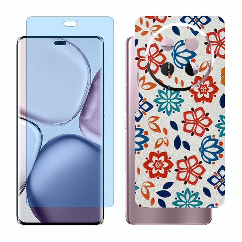 محافظ صفحه نمایش مات آنتی بلو گلس مدل Together مناسب برای گوشی موبایل آنر X9c به همراه برچسب پوششی