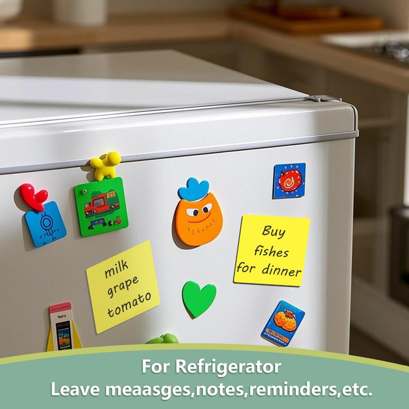 وایت برد هوم اند فریج مدل 7 سایز 8x10 سانتیمتر به همراه مگنت و ماژیک مجموعه 7 عددی