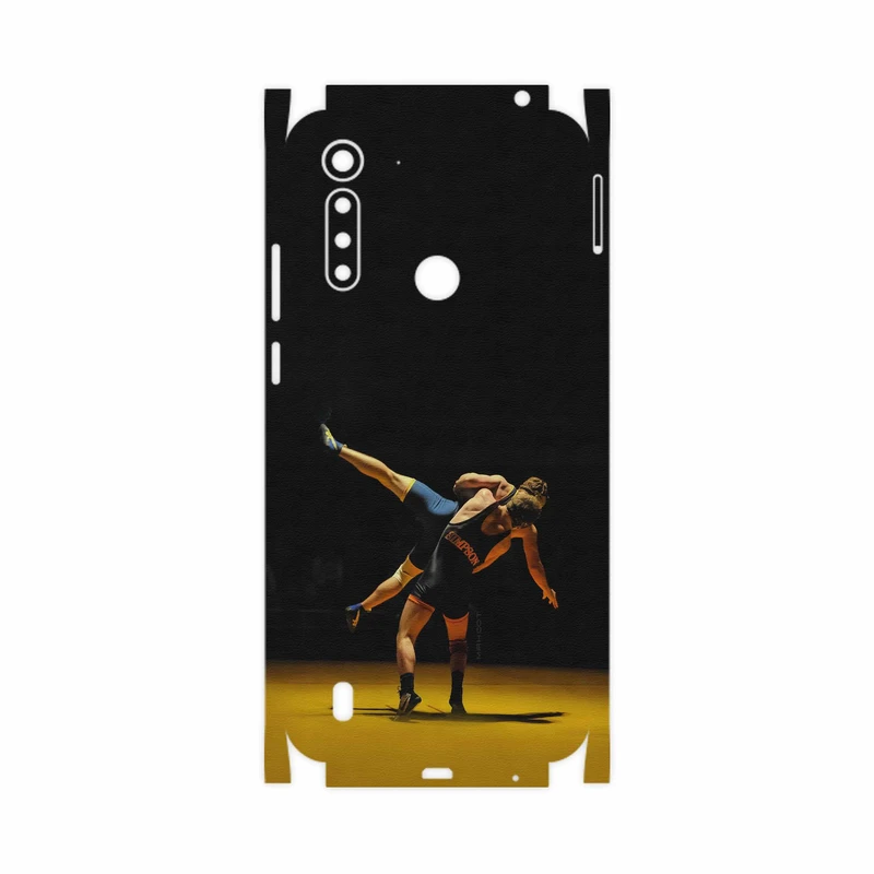 برچسب پوششی ماهوت مدل Wrestling-FullSkin مناسب برای گوشی موبایل موتورولا Moto G8 Power Lite