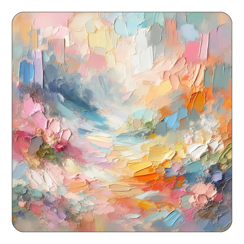 مگنت کاکتی طرح نقاشی رنگ روغن مدل mp72906