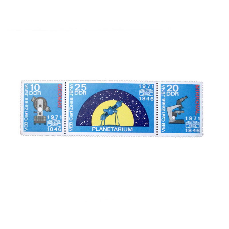 تمبر یادگاری مدل میکروسکوپ کد DS2401 مجموعه 3 عددی