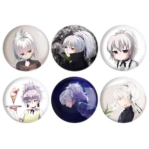 مگنت خندالو طرح انیمه تاریک تر از سیاهی Darker than black کد 1382A مجموعه 6 عددی