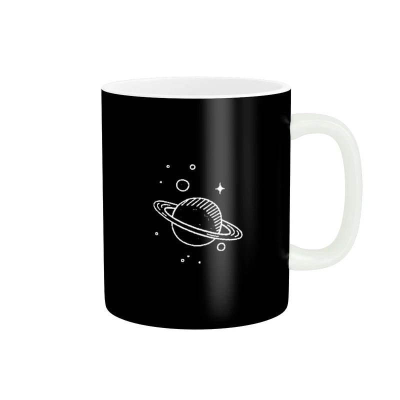 ماگ پادآفرین مدل ماه ستاره کهکشان سیاره زحل کد p9733