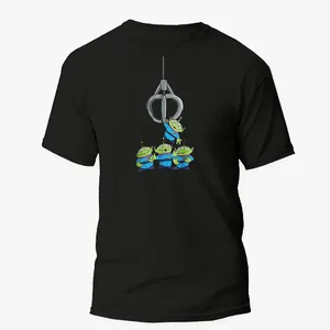 تی شرت آستین کوتاه زنانه مدل فانتزی آدم فضایی کد z040