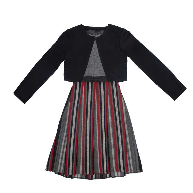 ست کت و پیراهن دخترانه ماي کيد کد 9689