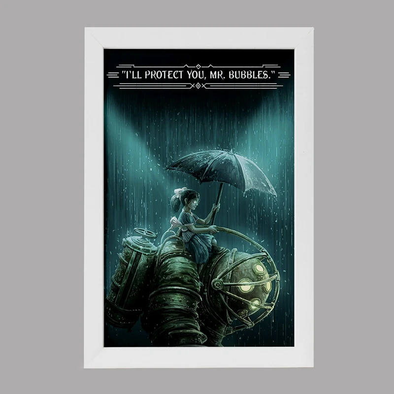 تابلو خندالو مدل بازی بایوشاک (Bioshock) کد 31364