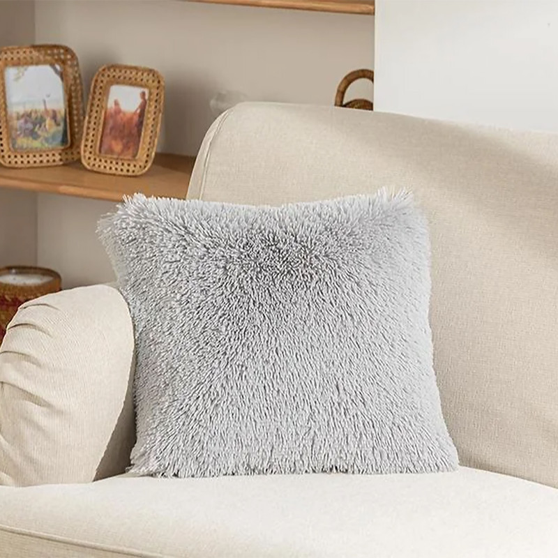 کاور کوسن انگلیش هوم مدل Fluffy Peluş C