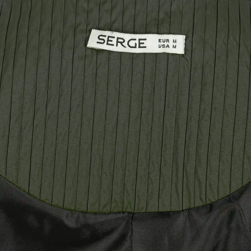 بارانی زنانه سرژه مدل 228151  رنگ یشمی