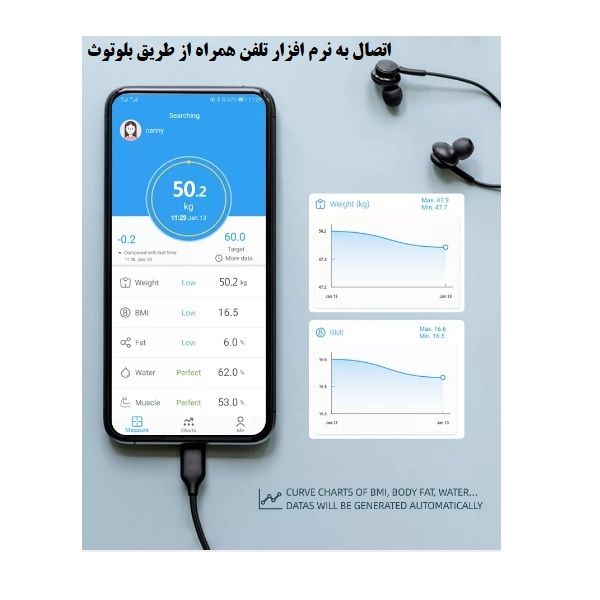 ترازو دیجیتال هوشمند مدل INTELLIGENT -  - 4