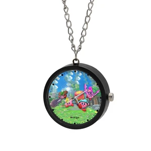 ساعت گردنبندی عقربه ای ناکسیگو مدل Kirby and the Forgotten Land کد NF13585