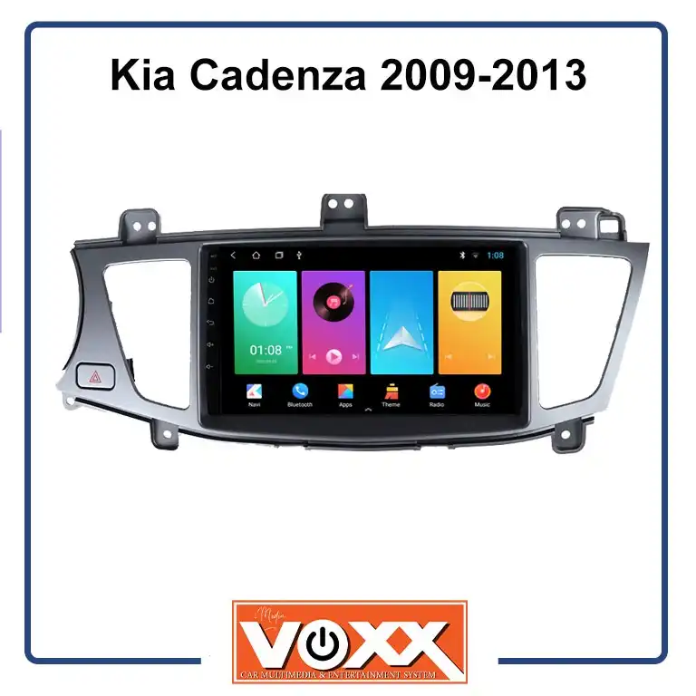پخش کننده تصویری خودرو ووکس مدل CADENZA C200PRO مناسب برای کیا کادنزا