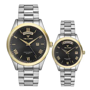 ست ساعت مچی عقربه‌ای کوارتز زنانه و مردانه تلارو مدل T3106G-S2215