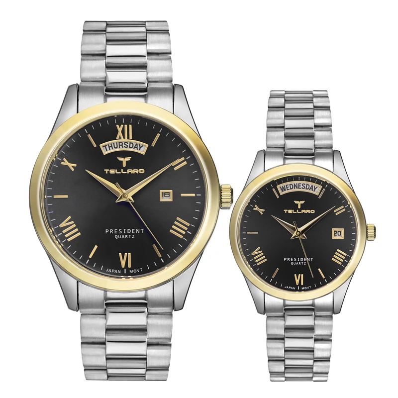 ست ساعت مچی عقربه‌ای کوارتز زنانه و مردانه تلارو مدل T3106G-S2215