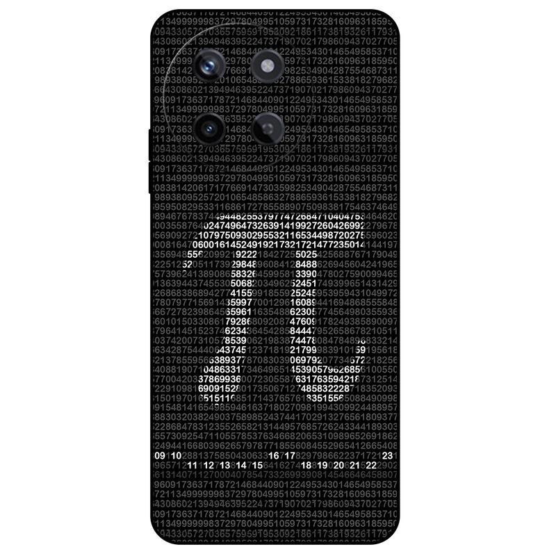 کاور مگافون طرح عدد پی مدل 7240 مناسب برای گوشی موبایل ریلمی 11 4G