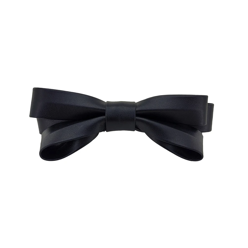 گیره مو زنانه آی ام مدل پاپیون چرمی HB31001