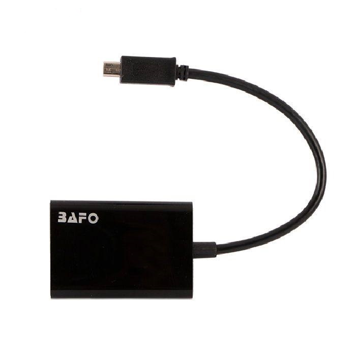 مبدل MicroUSB به VGA بافو مدل BF-2646