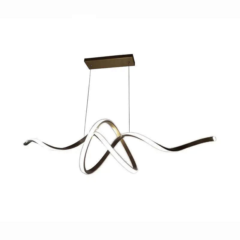 لوستر آویز چشمه نور کد LB6377/1BK