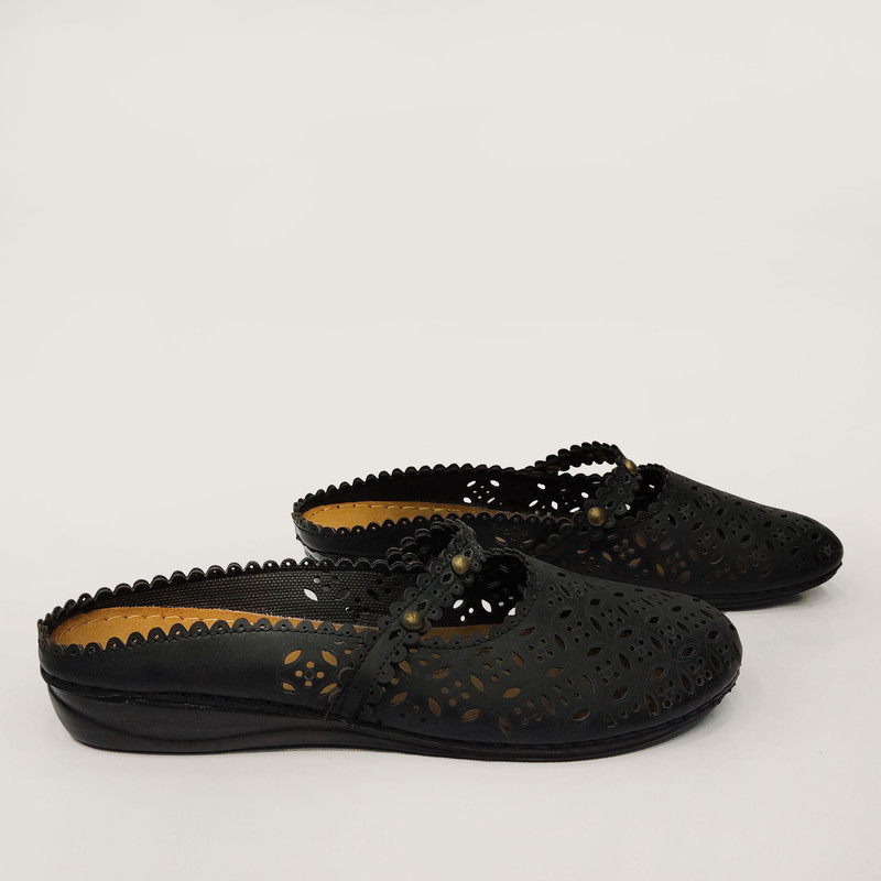 دمپایی زنانه شهپر مدل رویا کد Si-105-Bl