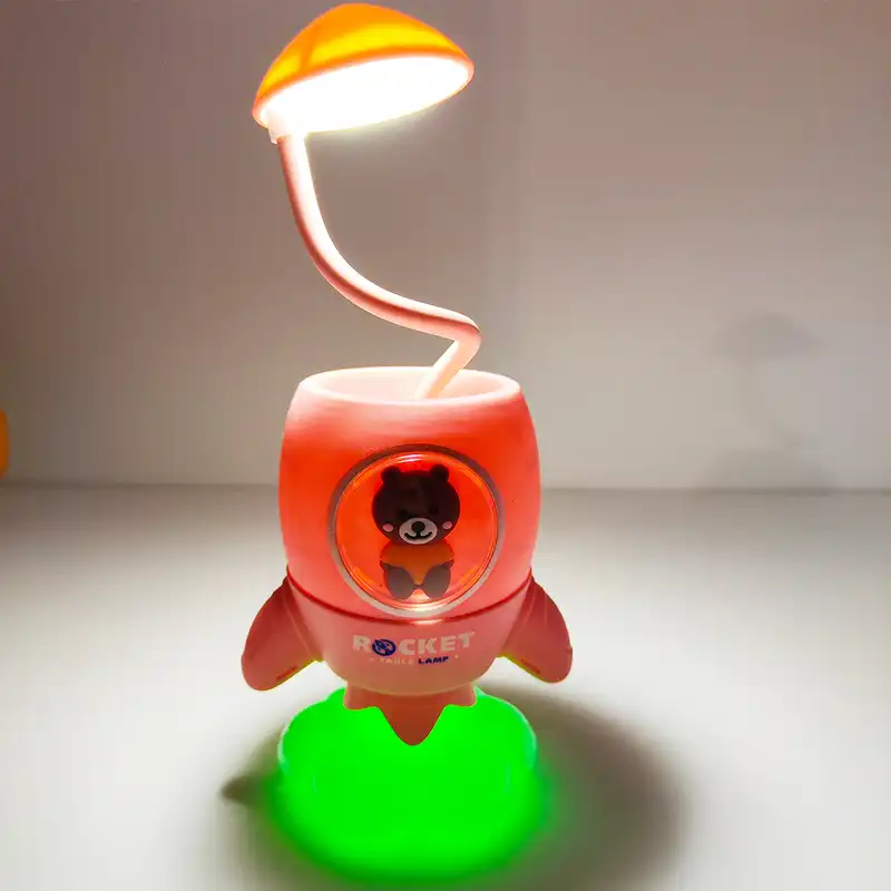 چراغ مطالعه مدل خرس و موشک