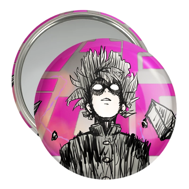 آینه جیبی خندالو مدل ریتسو انیمه موب سایکو Mob Psycho 100 کد 24494