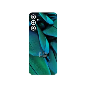 MAHOOT Green Feather Cover Sticker for Samsung Galaxy M14